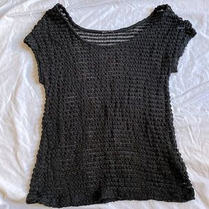 Funky crochet top good for layering